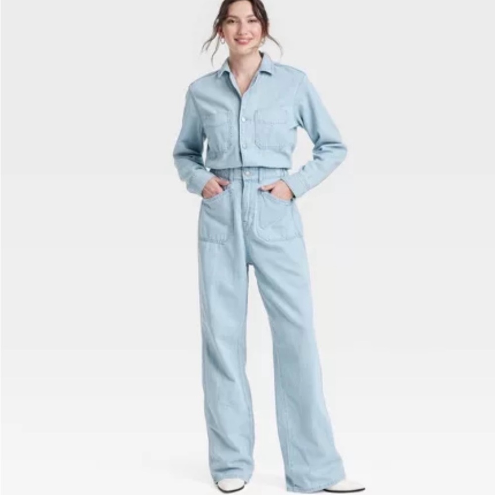 Universal Thread Light Blue Jumpsuit